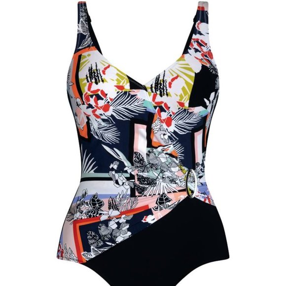 ‼️SALE ‼️ Anita NWT Swimsuit Contemporary one piece size 16D - Picture 5 of 5